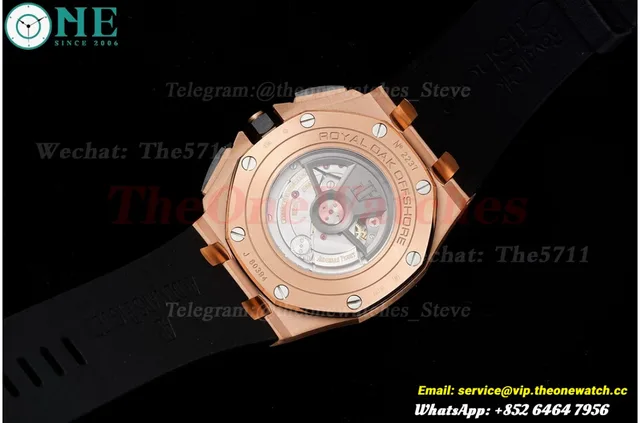 Royal Oak Offshore 44mm RG/RU Black/Black JJF A3126 — photo 10