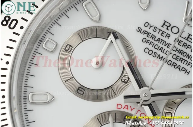 Daytona 116520 40mm SS/SS White Dial VSF DD4130 — photo 9