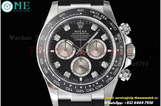 Daytona 126519 40mm SS/RU Black/Dia VSF V2 DD4131(Gain Weight) — photo 2
