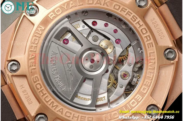 Royal Oak Offshore 44mm Michael Schumacher RG/RU Grey/Black JJF A3126 — photo 10