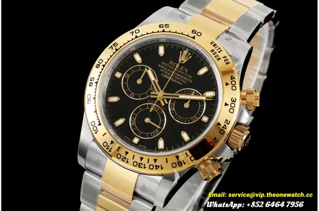 Daytona 116503 40mm SS/YG Black/Stk Dial VSF V2 DD4130 (Weighted Approx.162) — photo 1
