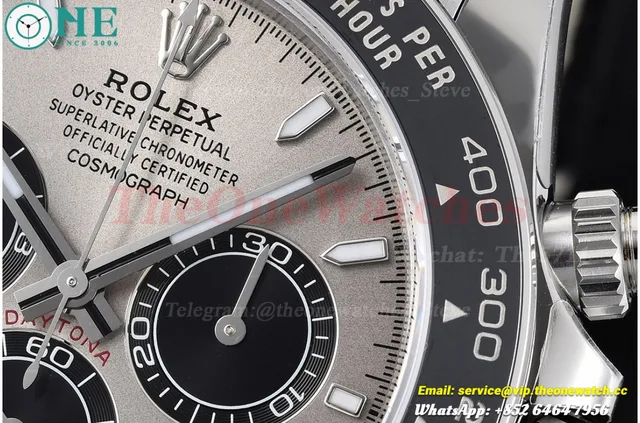 Daytona 126519 40mm SS/RU Grey/Black VSF V2 DD4131(Gain Weight) — photo 10
