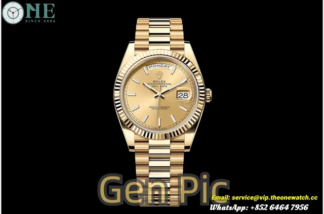 DayDate 228238 40mm YG/YG Gold/Stk VSF V2 DD3255 (Weighted Approx.182g)