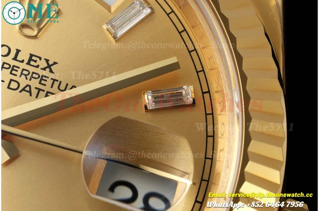 DayDate 228238 40mm YG/YG Gold/Dia VSF V2 DD3255 (Weighted Approx.182g) — photo 5