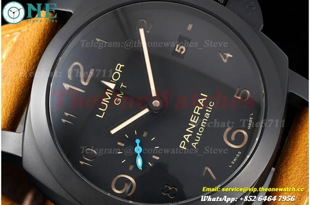 PAM1441 Luminor 3 Days GMT 44mm CER/LE VSF P9010 — photo 3
