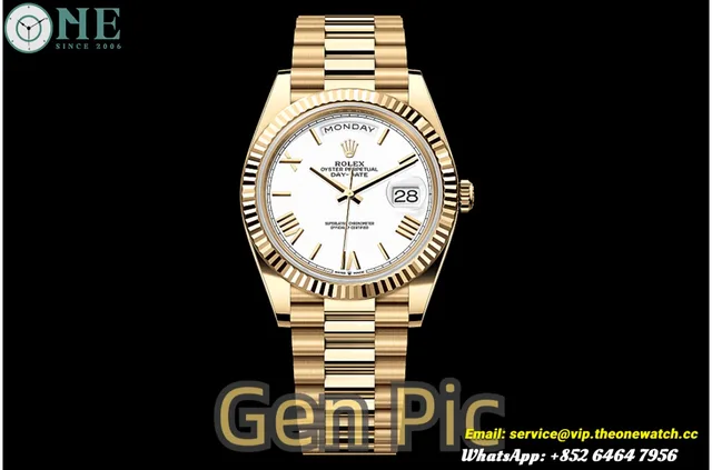 DayDate 228238 40mm YG/YG White/Rmn VSF DD3255 Super Clone