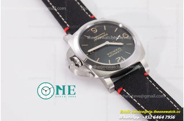 Panerai - PAM 1025 Luminor Marina Auto 44mm SS/NY VSF P9010 — photo 13