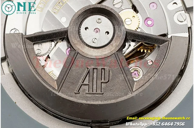 Royal Oak Offshore 26405CG 44mm Blue Cer/RU Green Dial APJF A7750 Mod — photo 20