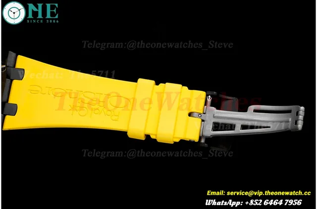 Royal Oak Offshore 42mm Cer/RU Black/Yellow  JJF A7750 — photo 22