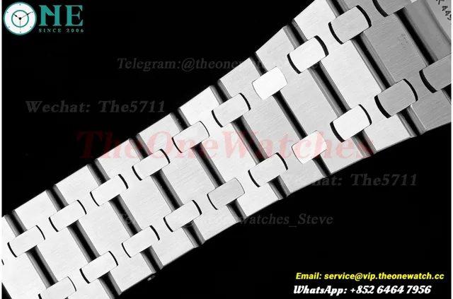 Royal Oak 41mm 15500 SS/SS Blue/Stk ZF V3 A4302 Super Clone — photo 23