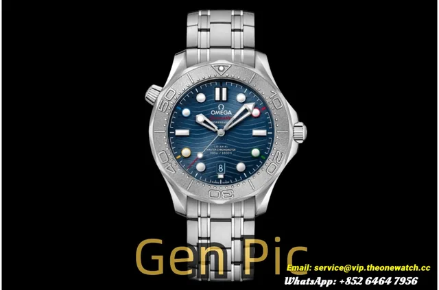Seamaster 300m 42mm 2022 Winter Olympics SS/SS Blue Dial VSF VS8800