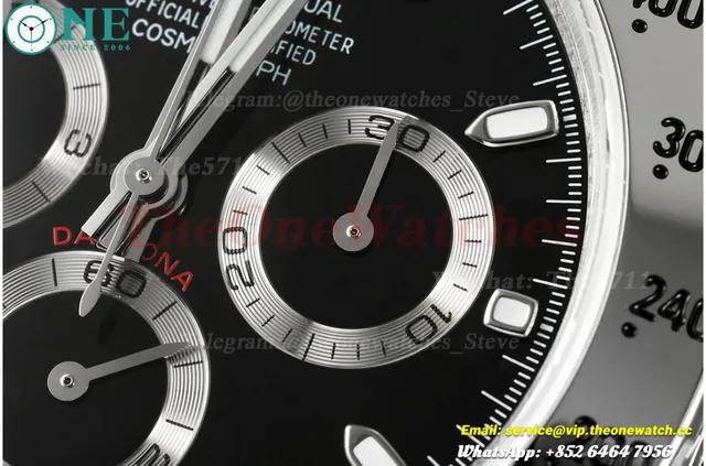 Daytona 116520 40mm SS/SS Black Dial UFO UFO.F4130 (Free Sprung) — photo 7