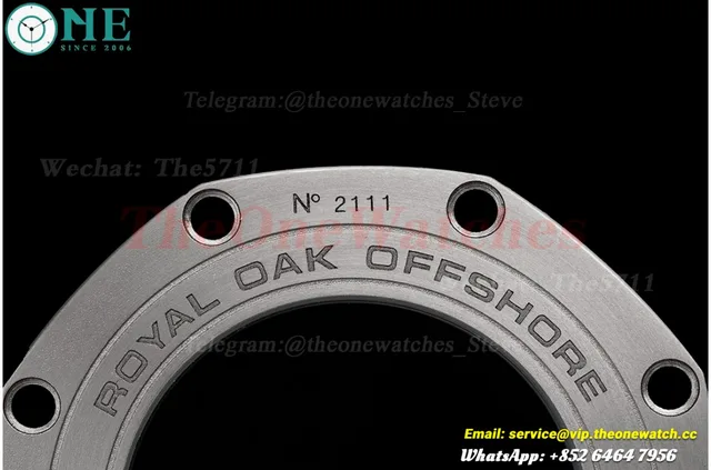 Royal Oak Offshore 26405CE 44mm Black Cer/RU Dark Blue Dial APJF A7750 Mod — photo 19