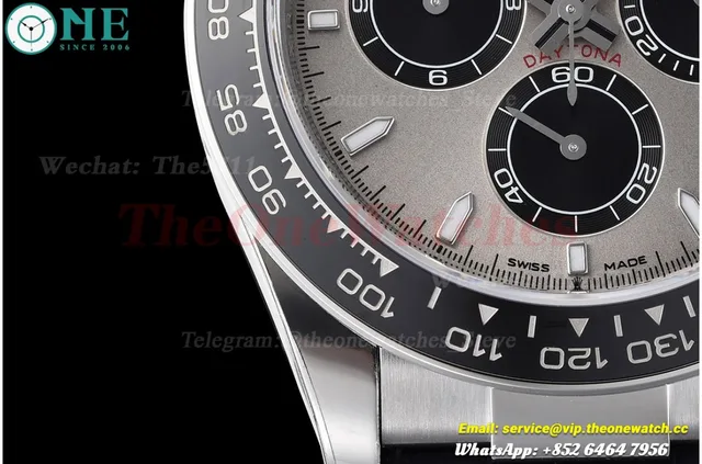 Daytona 126519 40mm SS/RU Grey/Black VSF V2 DD4131(Gain Weight) — photo 7