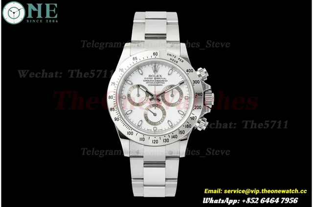 Daytona 116520 40mm SS/SS White Dial VSF DD4130 — photo 4