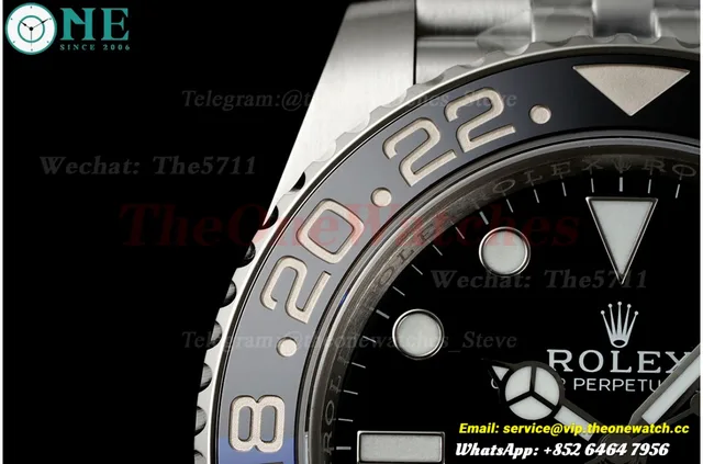 GMT Master II 126710 Batgirl 40mm Jub SS/SS Black Dial VSF DD3285 — photo 5