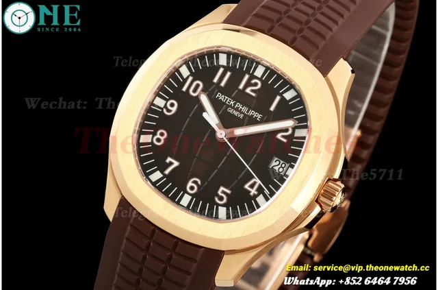 Aquanaut 5167 40mm RG/RU Brown Dial BBF DD324 Super Clone