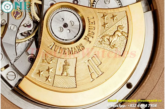 Royal Oak 15400 Frosted 41mm RG/RG White IPF SA3120 Super Clone — photo 14