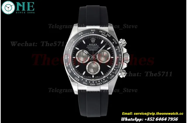 Daytona 126519 40mm SS/RU Black/Stk VSF V2 DD4131(Gain Weight) — photo 4