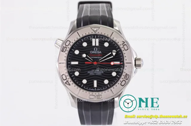 Omega - Seamaster 300m Nekton SS/RU Black VSF Asia 8806
