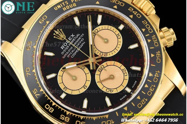 Daytona 126518 40mm YG/RU Black/Gold VSF V2 DD4131(Gain Weight) — photo 3