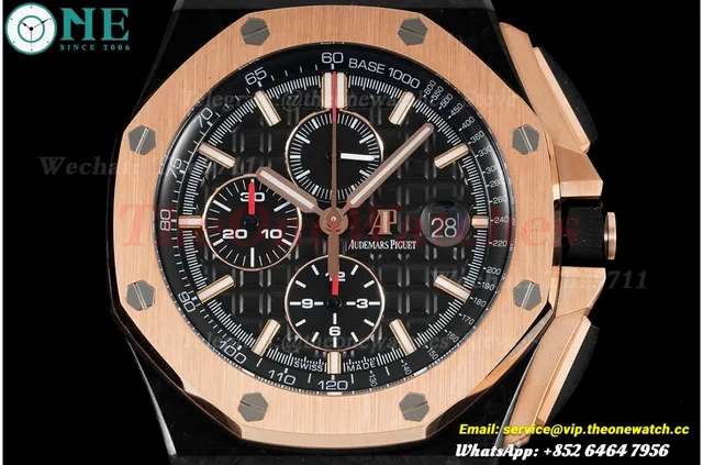 Royal Oak Offshore 24606 44mm Ceramic/RU Black/Black JJF A3126 — photo 2