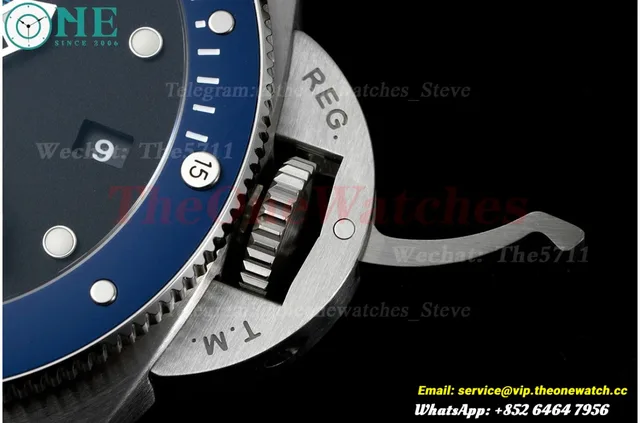 Submersible PAM1209 Azzurro SS/RU 42MM Blue VSF OP.XXXIV — photo 8