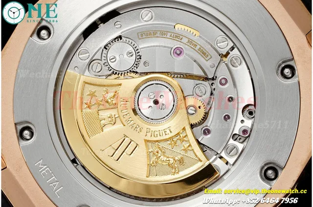 Royal Oak 15400 RG/LE Black Dial APSF V4 SA3120 Super Clone (Tungsten Heavy Version) — photo 12
