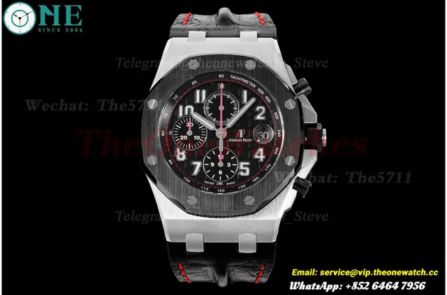 Royal Oak Offshore 42mm SS/LE Black/Black/Num JJF A3126 — photo 3