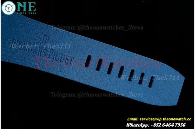 Royal Oak Offshore 44mm Michael Schumacher SS/RU Grey/Blue JJF A3126 — photo 24