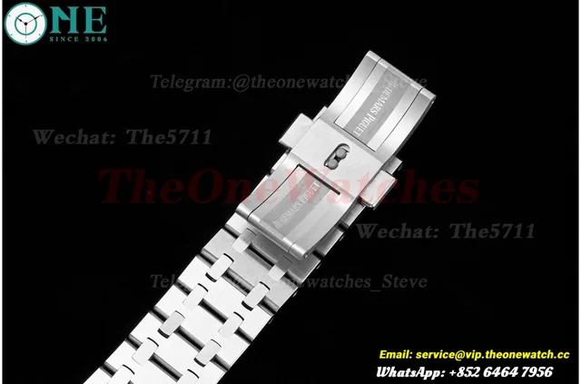 Royal Oak 41mm 15500 SS/SS Blue/Stk ZF V3 A4302 Super Clone — photo 25