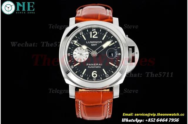Luminor GMT PAM088 44mm SS/LE Black//Stk VSF OPVIII — photo 4