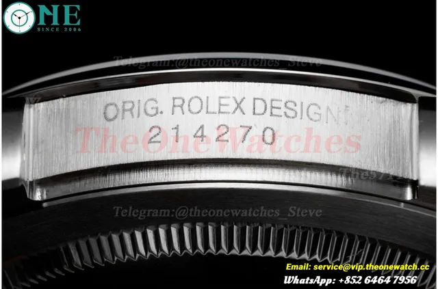 Explorer I 214270 39mm Oys SS/SS Black Dial BPF A2824 — photo 20
