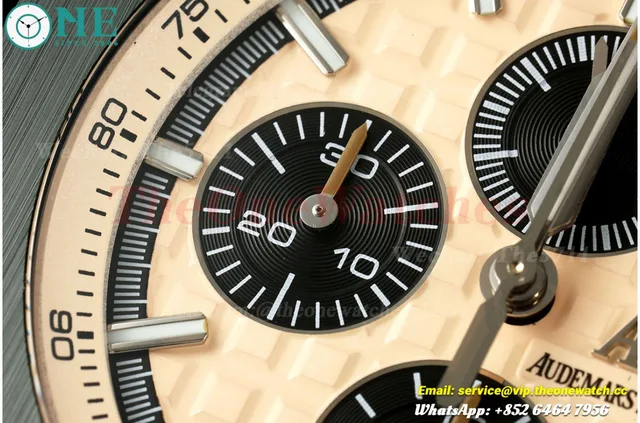 Royal Oak Offshore 26400SO 44mm SS/RU Beige Dial APJF A3126 — photo 5