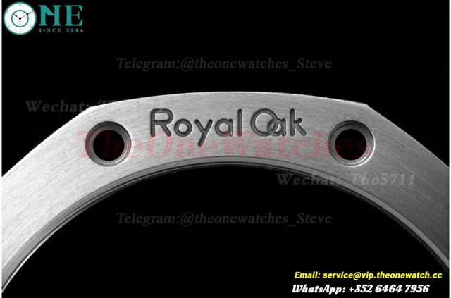 Royal Oak 41mm 15500 SS/SS White/Stk ZF V3 A4302 Super Clone — photo 20