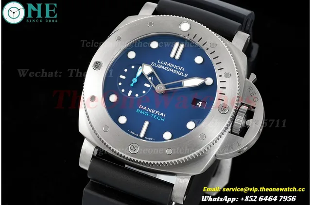 Submersible PAM692 BMG Tech TI/RU Blue 47MM VSF P9010