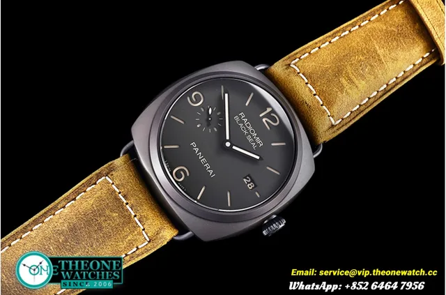 Panerai - PAM505 Radiomir Black Seal CER/LE Blk VSF V3 P9000 — photo 9
