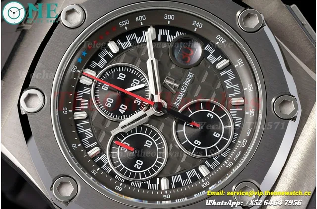 Royal Oak Offshore 44mm Michael Schumacher Ti/RU Grey/Black JJF A3126 — photo 4