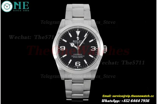 Explorer I 214270 39mm Oys SS/SS Black Dial BPF A2824 — photo 3