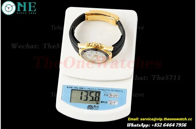 Daytona 126518 40mm YG/RU White/White VSF V2 DD4131(Gain Weight) — photo 43