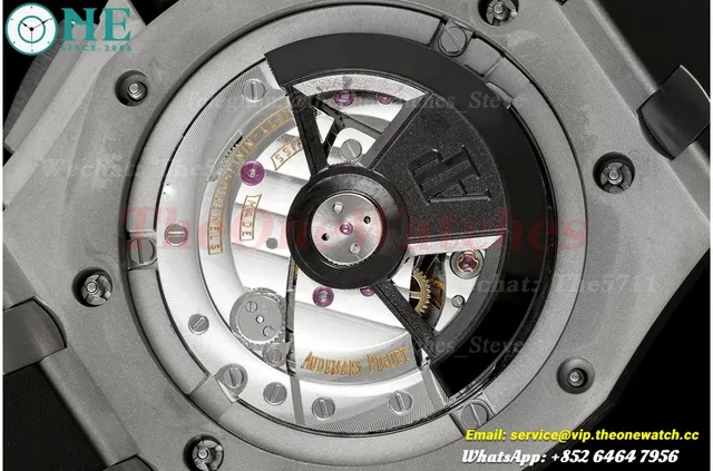 Royal Oak Offshore 26400IO 44mm SS/RU Black Dial APJF A3126 — photo 13