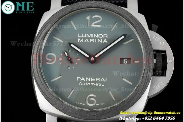 PAM1662 Lum. Marina Auto 44mm TI/FC/NY VSF P9010 — photo 2