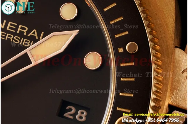 Submersible PAM968 47mm Bronzo/LE Brown Dial VSF P9010 Super Clone — photo 9