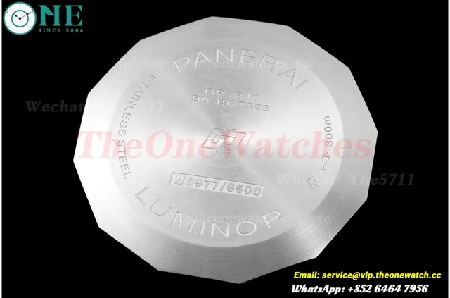 PAM1312 Lum. Marina Auto 44mm Black SS/LE VSF P9010 — photo 20