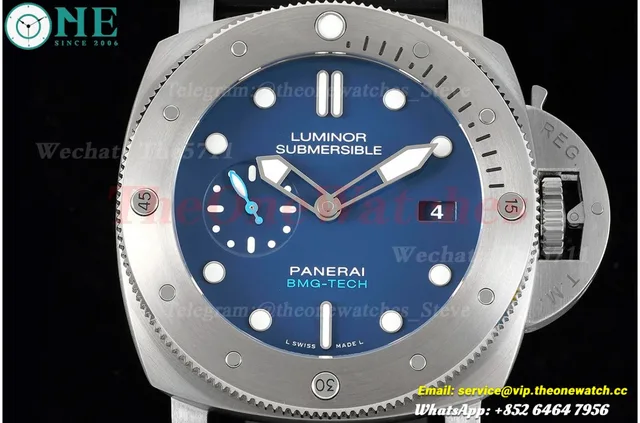 Submersible PAM692 BMG Tech TI/RU Blue 47MM VSF P9010 — photo 2