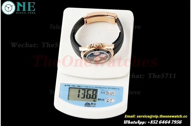 Daytona 126515 40mm RG/RU Black/Stk VSF V2 DD4131(Gain Weight) — photo 43