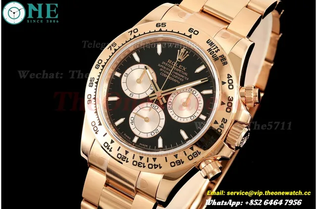 Daytona 126505 40mm RG/RG Black/Stk VSF V3 DD4131(Gain Weight)