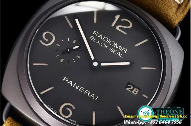 Panerai - PAM505 Radiomir Black Seal CER/LE Blk VSF V3 P9000 — photo 11