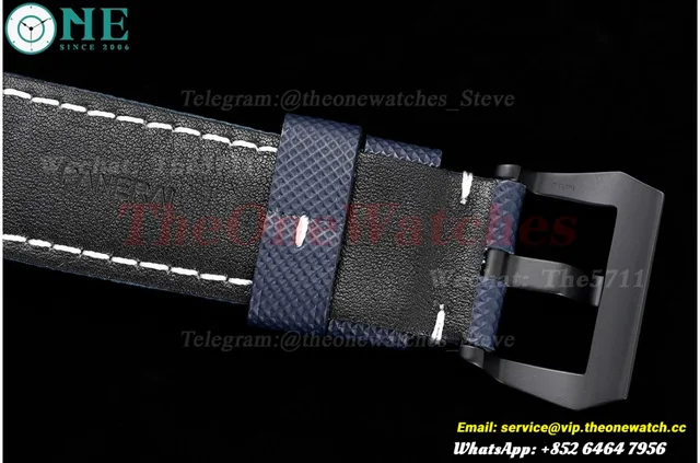 PAM1663 Lum. Marina Auto 44mm Blue TI/FC/NY VSF P9010 — photo 29