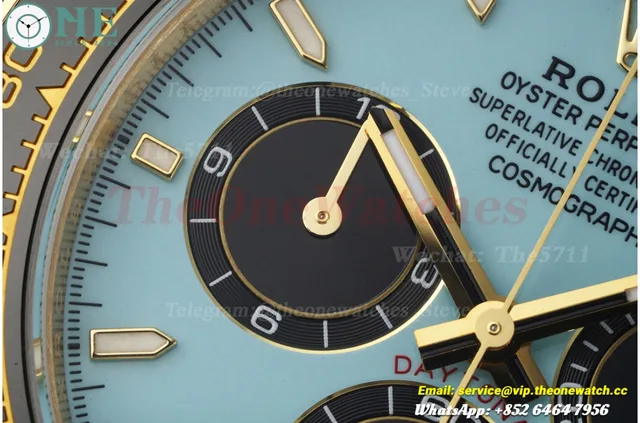 Daytona 126518 40mm YG/RU Tiffany/Stk VSF V2 DD4131(Gain Weight) — photo 9